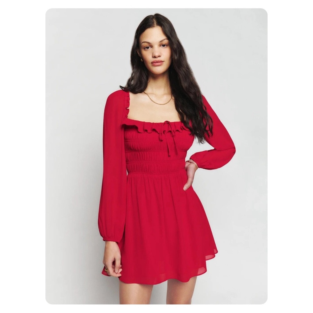 ★ Reformation Morris Dress - Red ★